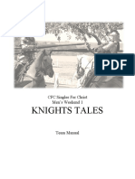 Men's Weekend I Manual - Knights Tales (Team Manual)