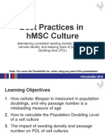 6.5.2014 Best Practices in HMSC Culture - PDL vs Passage Number (1)
