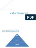 Levels of Management