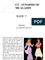 Proyect - Synopsis of The Aladin: Basic 5