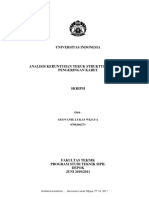 Universitas Indonesia: Oleh: Geovanie Lukas Wijaya 0706266273