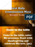 Grade School First Communion Mass 2.pptx
