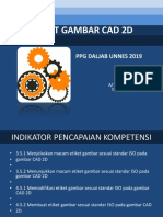 Media Etiket Gambar Cad 2d