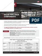 Solar Pipe Rack Components: Now Ul2703 Certified
