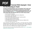 Vue Router Tutorial With Example - How To Use Routing in Vuejs