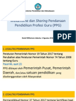 Mekanisme Sharing Pendanaan PPG