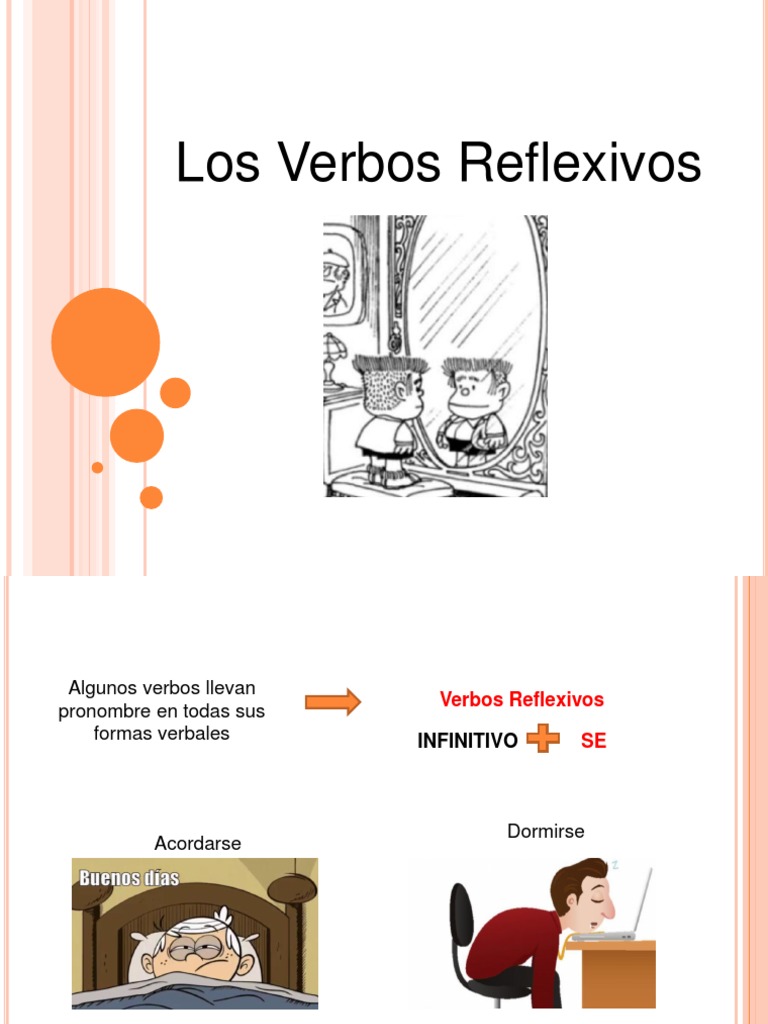 Verbos Reflexivos en Español: Guía Completa | PDF | Verbo | Relaciones ...