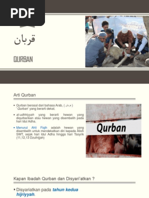 Qurban Berasal Dari Bahasa Arab Yang Artinya Python