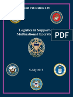 JP 4-08, Logistics in Support of Multinational Operations, 05 July 2017