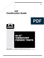 Design and Construction Guide: Hi-Vi Vibratory Feeder Trays