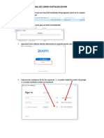 Como Instalar Zoom y Acceder A Clase Virtual