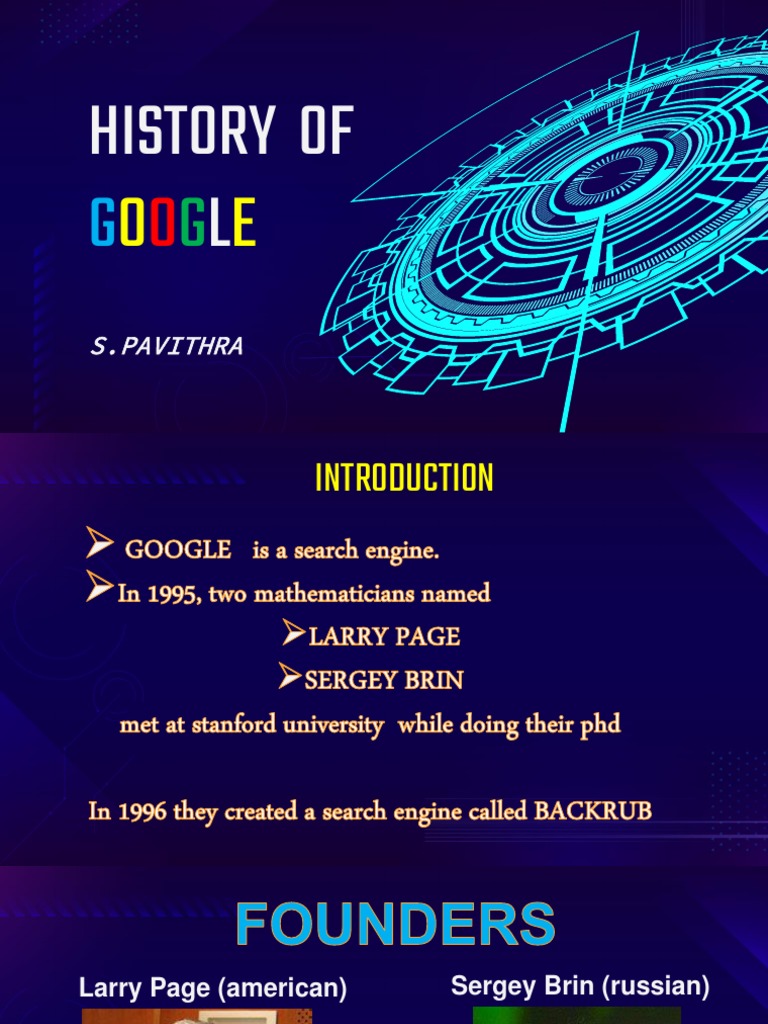 Google: A Brief History | PDF