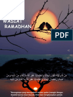 Wasiat Ramadhan