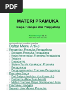 Materi Pramuka Siaga