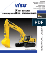 PC600/600LC PC600/600LC: - 8R1 Backhoe - 8R1 Loading Shovel