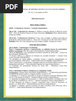 Programação Completa - II Simpósio de História Política Da Faculdade Saberes (1)