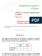 1.4 Sistemas de Ecuaciones en Dos Variables