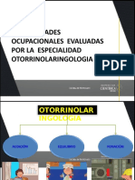 Evaluación Ocupacional de Audición