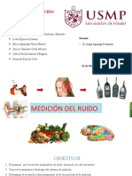 Diapositivas de Salud Ocupacional Medicion Del Ruido