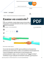 Professores Deveriam Passar Por Um "Exame de Ordem" - Não