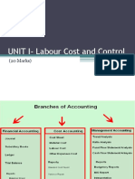 Labour Cost and Control