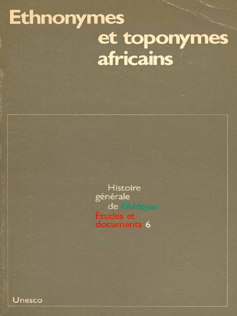 Histoire Generale De L Afrique Volume Vi Pdf Maroc Berberes