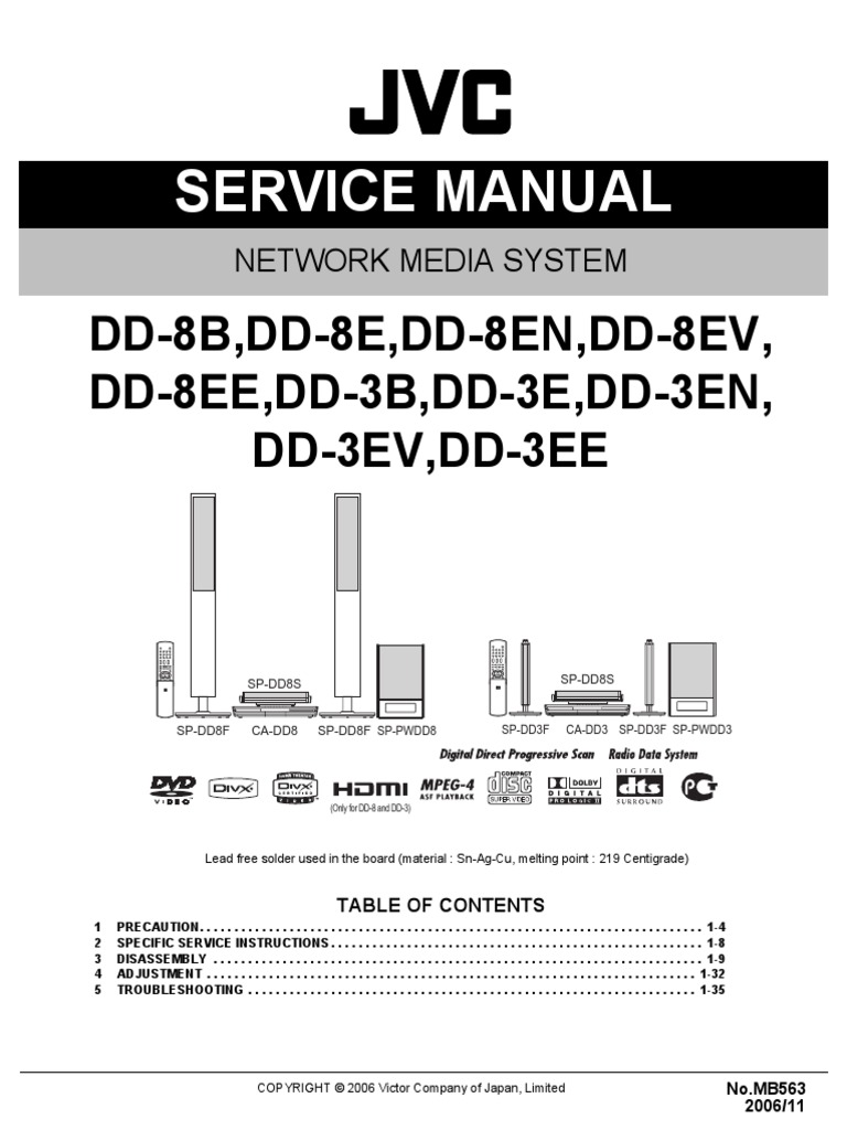 DD-8B e en Ev Ee 3B e en PDF | PDF | Loudspeaker | Electrical Connector