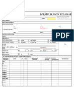 Formulir Data Lamaran Mapn Group