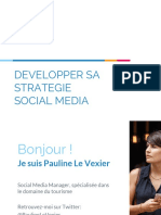 Pauline Le Vexier - Developper Sa Strategie Numerique Sur Les Reseaux Sociaux - Jot2016