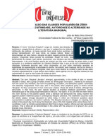 A Representação Das Classes Populares Em Zero Questões de Legitimidade Autoridade e Alteridade Na Literatura Marginal (1)