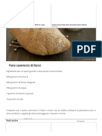 Pane Casereccio Di Bonci, Ricetta Passo A Passo PDF