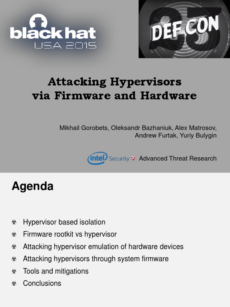 Hypervisor Security Threats | PDF | Virtual Machine | Operating System