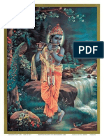 Lord Krishna The Enchanter God of Love Playing His Flute A G 10459359 0