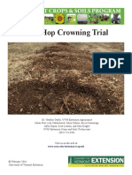 2015 Hop Crowning Trial