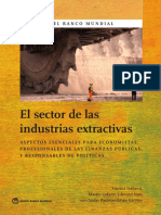 El sector de las industrias extractivas