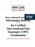 Certified Interventional Pain Sonologist Exam Guide