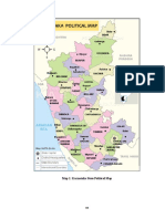 Map 1: Karnataka State Political Map
