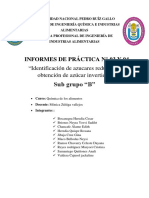 Azucares Reductores Informe PDF