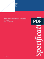 Wset L1wines Specification