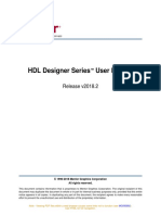 Mentor Graphics Corporation, HDL Designer Series™ User Manual. Release v2018.2