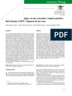 Reflujo Gastroesofágico Severo Asociado A Tumor Gástrico Del Estroma (GIST) - Reporte de Un Caso