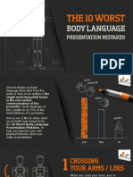 10 Worst Body Language Presentation Mistakes PDF
