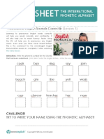 Pronunciation Worksheet 01 Updated PDF
