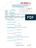 Rubrica Examen Primer Parcial