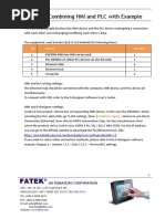 How To Link Between P5 HMI and Fatek PLC