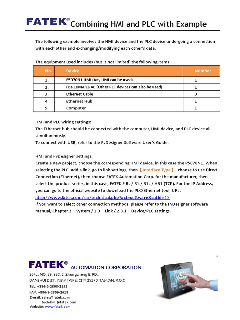 HMI-PLC Integration Guide | PDF | Programmable Logic Controller | User ...