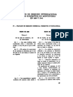 Tratados de Derecho Internacional Privado Suscriptos en Montevideo en 1889 y 1940