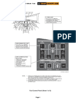 Dornier 328jet - Fuel: Fuel Control Panel (Sheet 1 of 2)