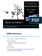Aula 01 Banco de Dados II 12 - 09 - 2018 PDF