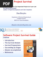 Software Project Survival